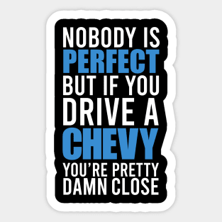 Chevy Owners Sticker